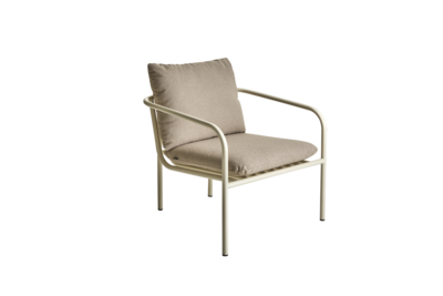 Bendt armchair Pearl White/Teddy Beige