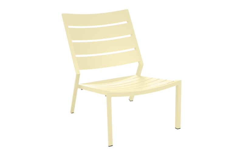 Delia lounge chair Lemon