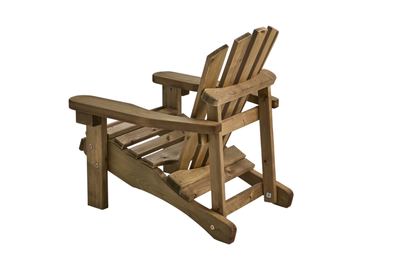 Gnarp deckchair Brown