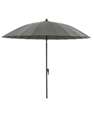 Shanghai parasol Aluminium/grey