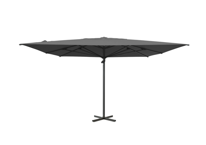 Mozzo parasol Anthracite/grey