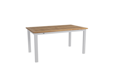 Lyon dining table Light Grey/Teak