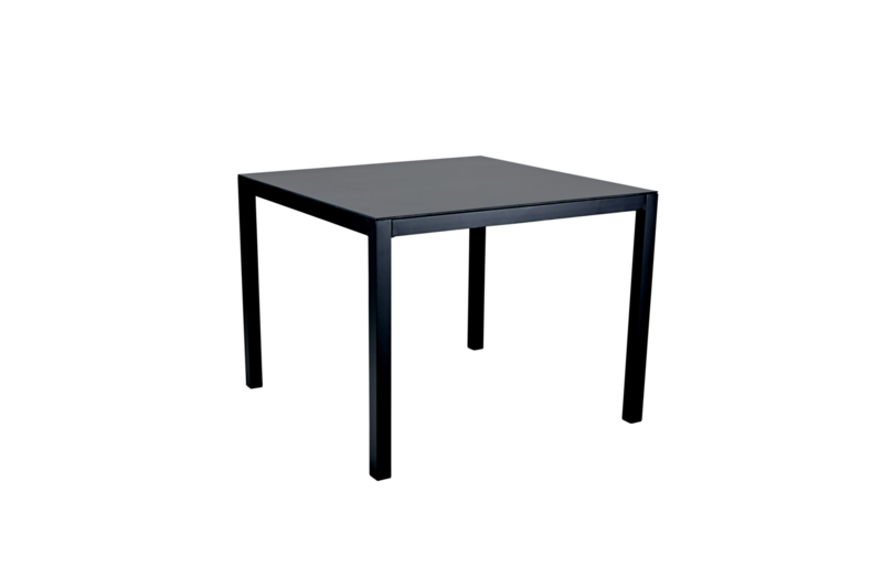 Rana coffee table Silver/black