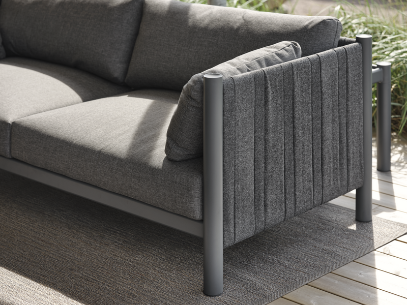 Brad 2,5-seater sofa Anthracite/Charcoal Grey