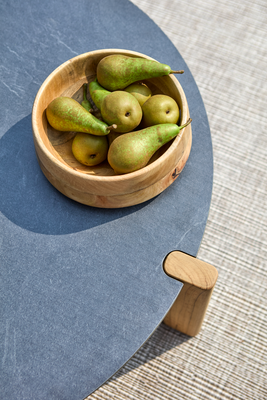 Domino coffee table Anthracite/Teak