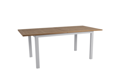 Lyon dining table Light Grey/Teak