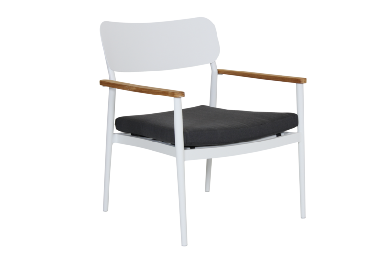 Domingo armchair White/grey