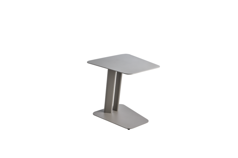 Slide side table Khaki