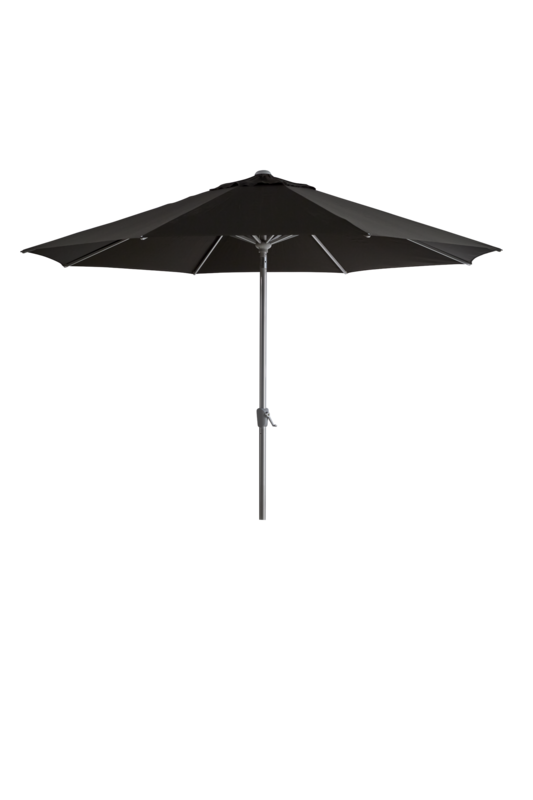 Abriola parasol Charcoal Black